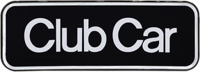 Name Plate for Club Car Onward Emblem Silver for Golf Cart-6.42" X 2.24" | Drive-up