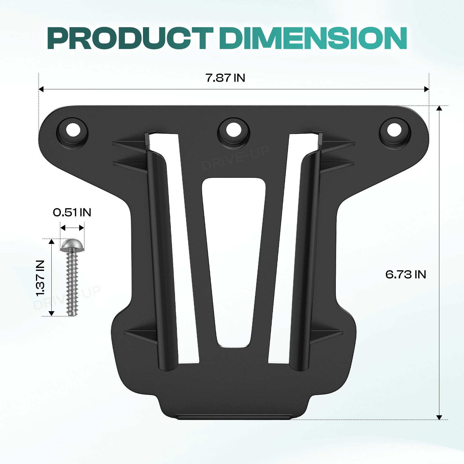 Golf Cart Cooler & Sandbox Mounting Bracket