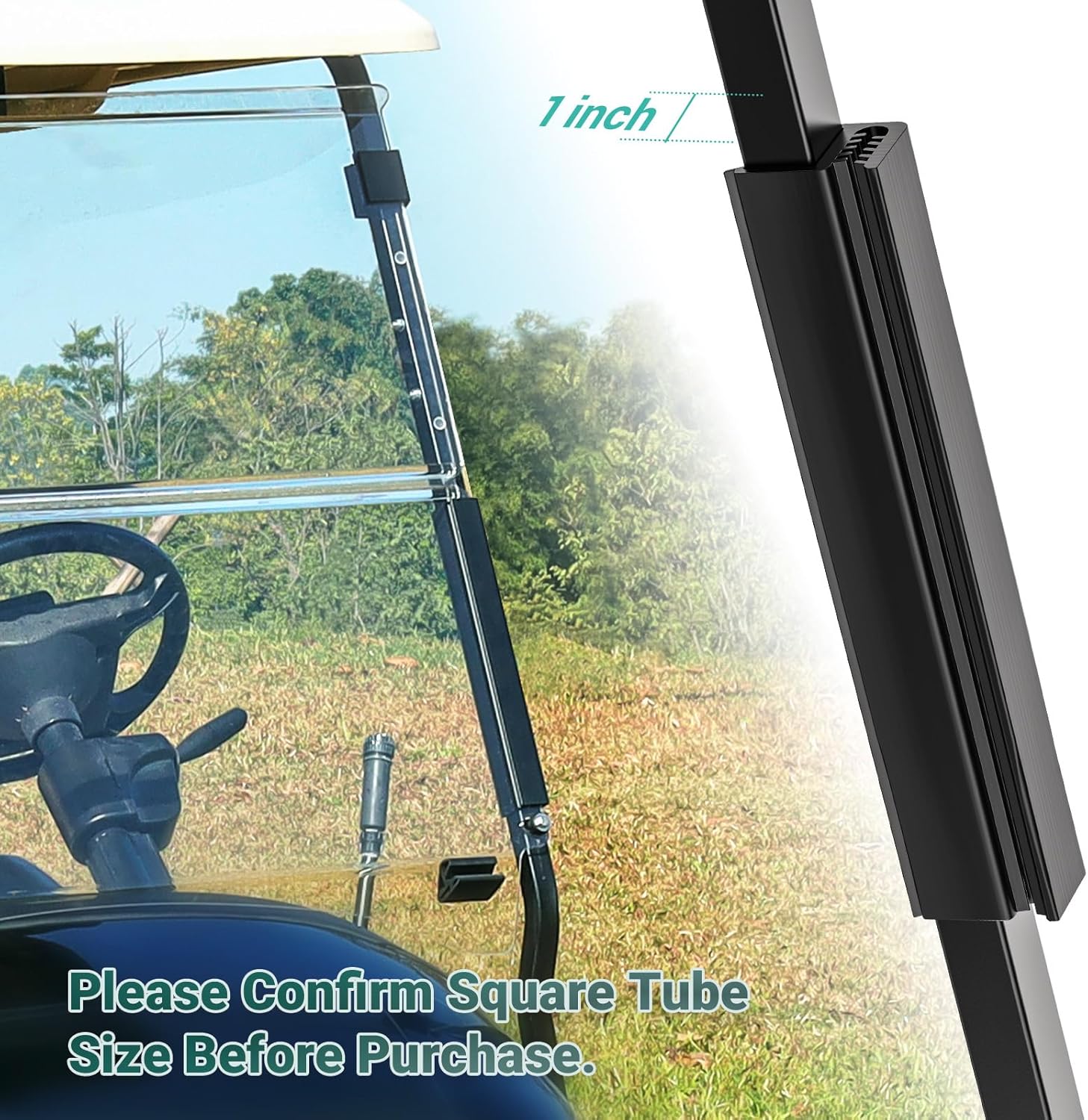 Golf Cart Windshield Clip Kit for Club Car Precedent