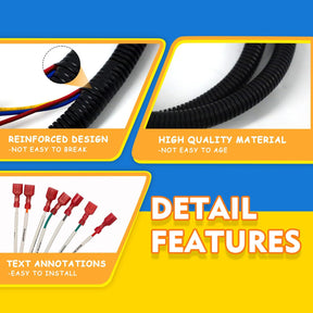EZGO 36 volt controller wiring harness