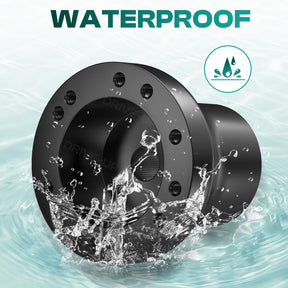 Black EZGO Golf Cart Steering Wheel Adapter for TXT & RXV Models | Drive-up