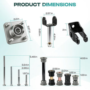 Golf Cart Front End Repair Kit for Club Car Precedent 2004-Up | DRIVE UP