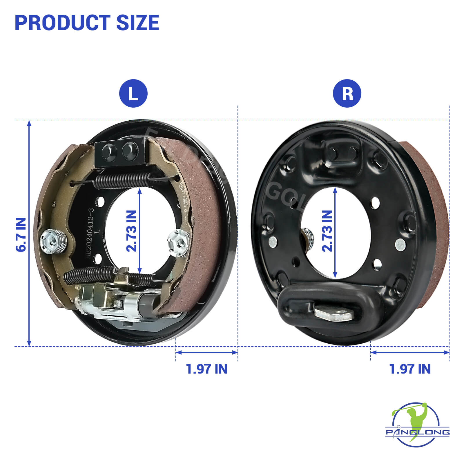 Golf Cart Brakes Rear Assembly Kit