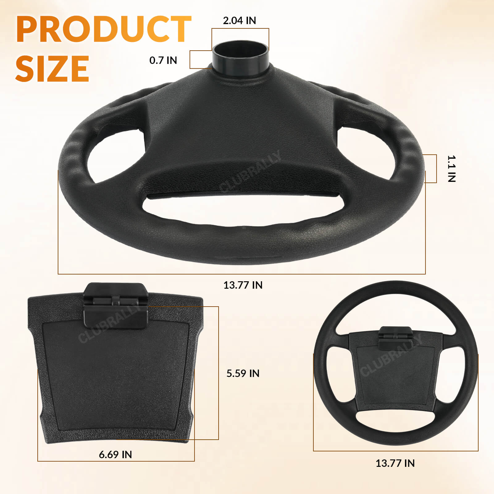 club car ds steering wheel​
