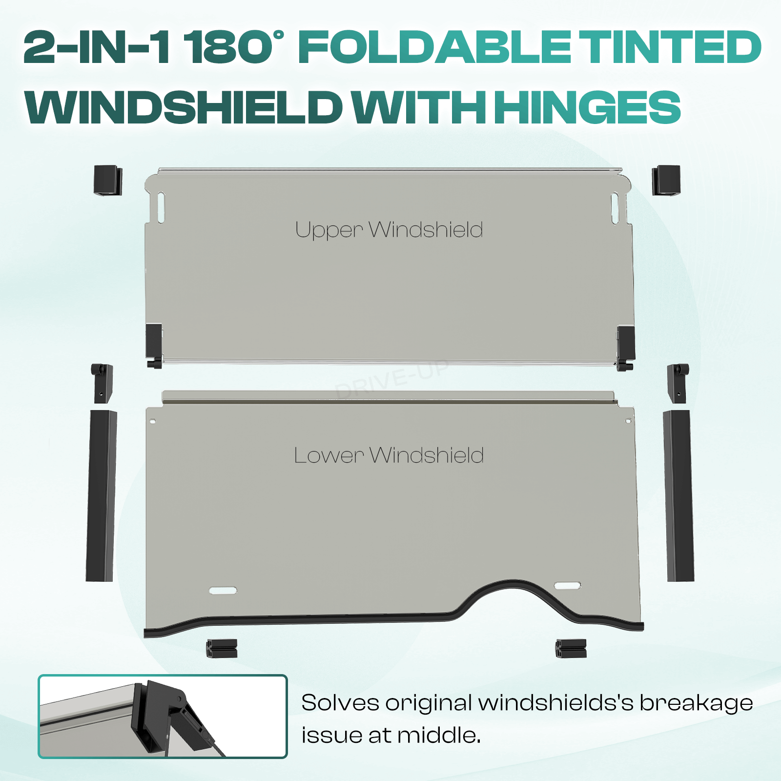 ezgo winshield