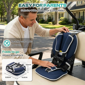 5-Point Harness Golf Cart Child Positioner