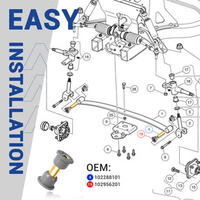 Golf Cart Bushings and Sleeves kit Bushing Kit for Club Car Precedent & Tempo | Drive-up
