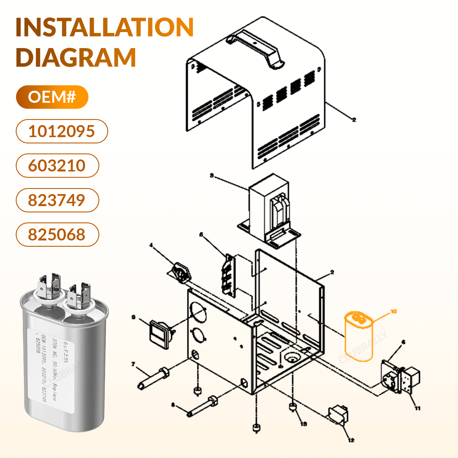 ezgo golf cart capacitor