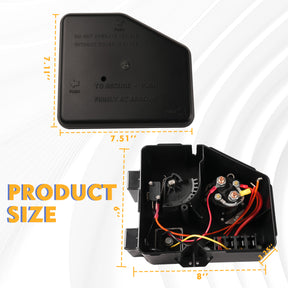 Golf Cart Electrical Component Box Asm/Electrical Box Cover, For Gas Club Car DS 1992-2015, OEM #1013609, 1015777 |Drive-up