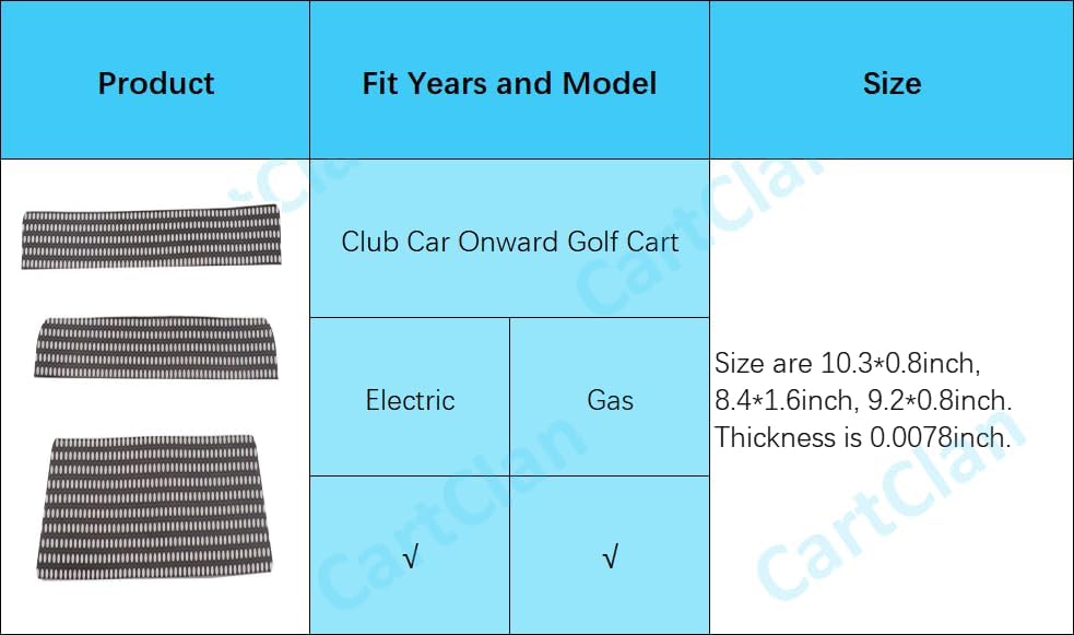golf cart decals for Club Car Onward