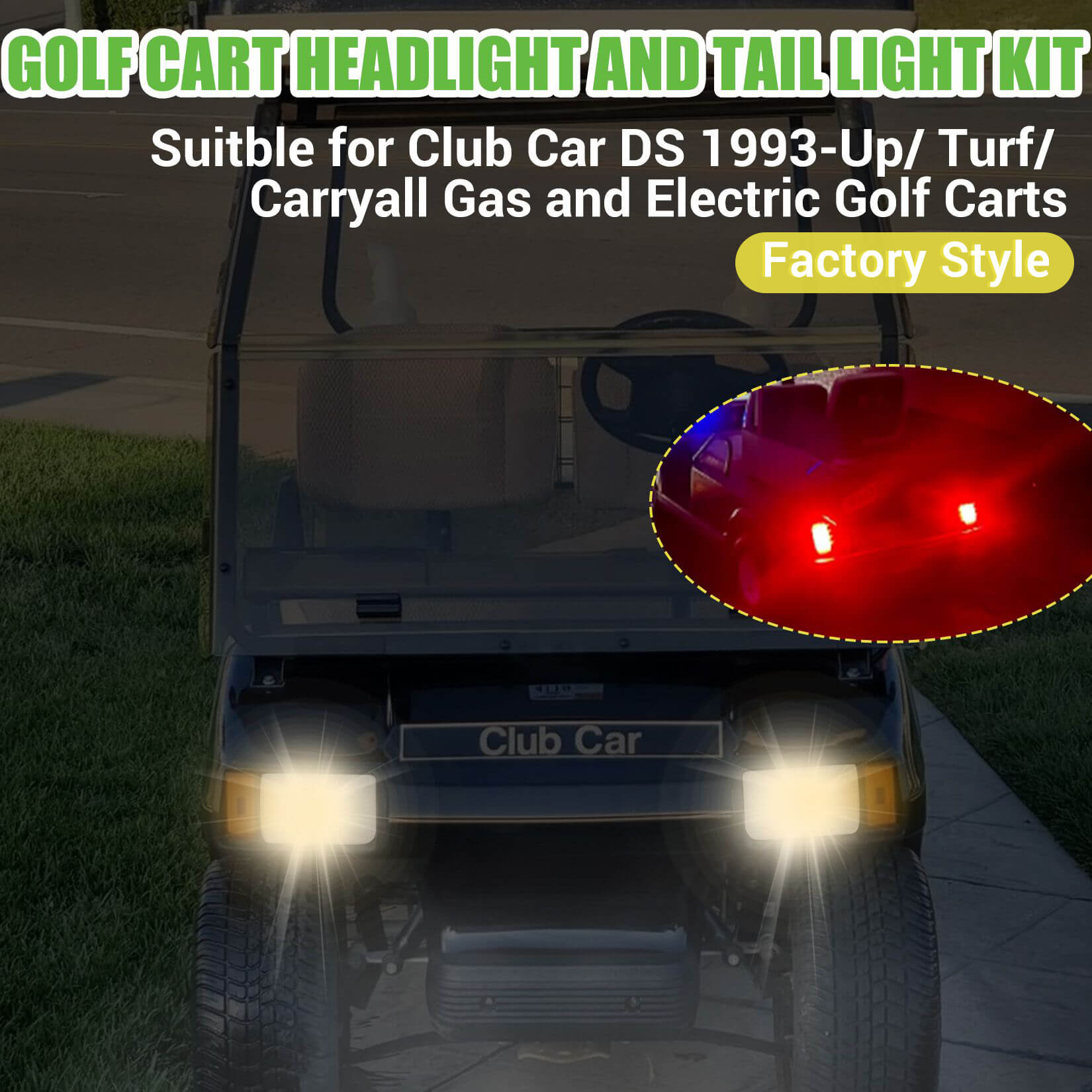 Club Car DS Light Kit