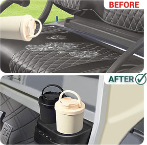 Dual Cup Holder Kit for Club Car DS Golf Carts
