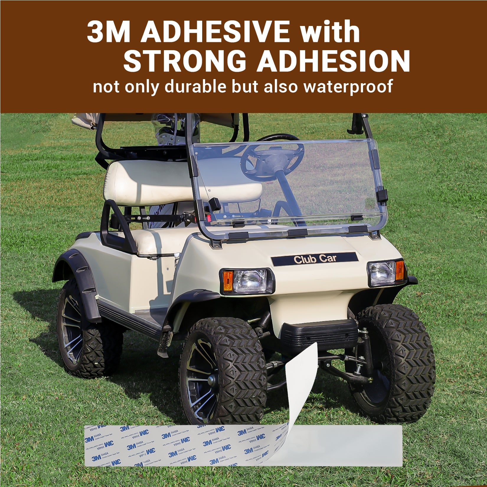 Club Car logo Replacement