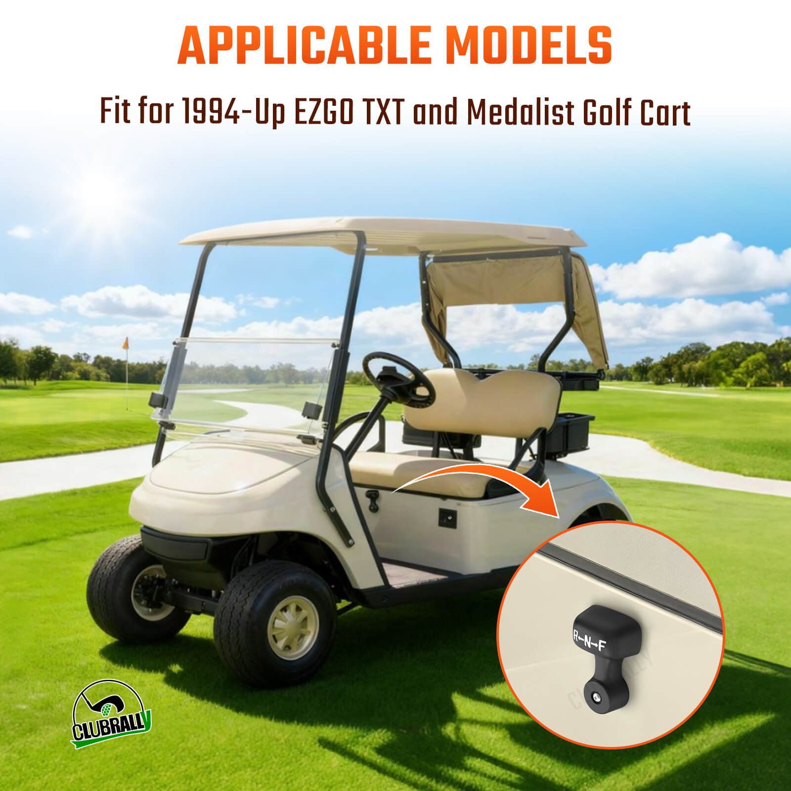 EZGO Forward Reverse Shifter Handle