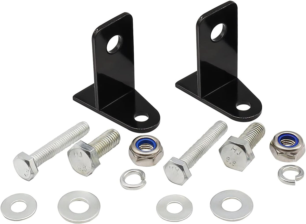 Golf Cart Seat Belt Bracket Mounting kit, 2+2 Front Row Seat Belt Mounting Bracket Adaptor for 4 Passenger Club Car Precedent/Tempo/Onward | Drive-up