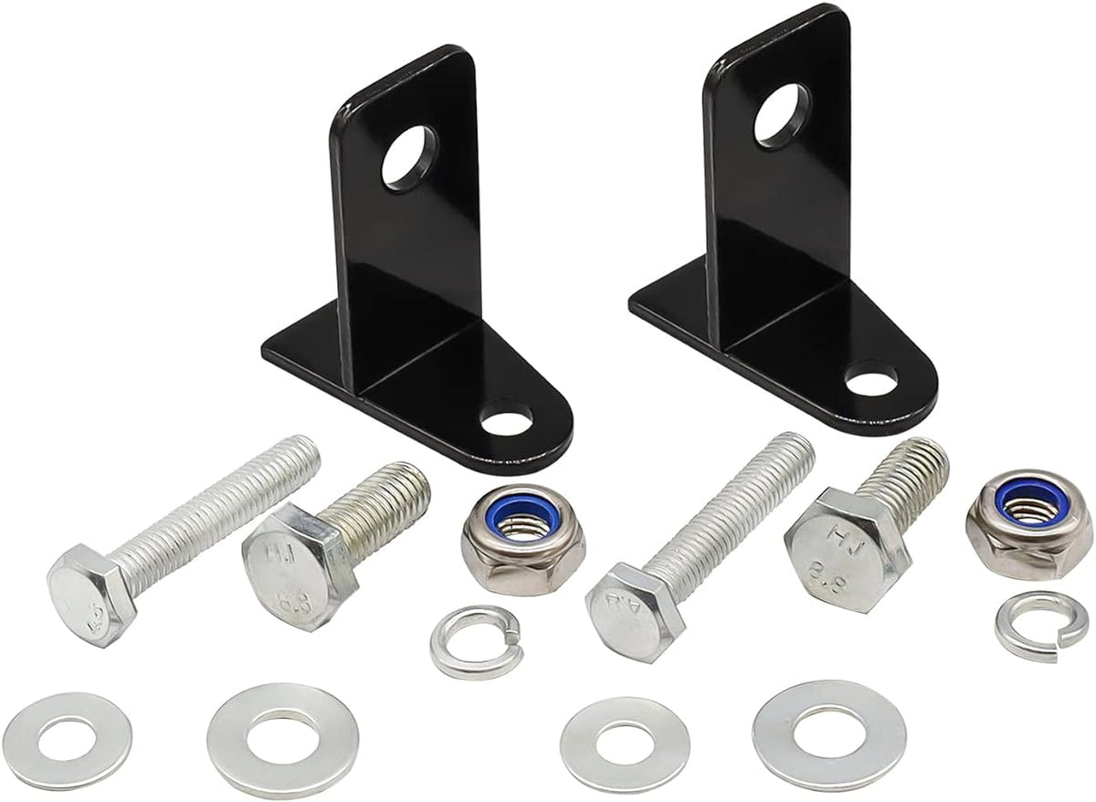 Golf Cart Seat Belt Bracket Mounting kit, 2+2 Front Row Seat Belt Mounting Bracket Adaptor for 4 Passenger Club Car Precedent/Tempo/Onward | Drive-up