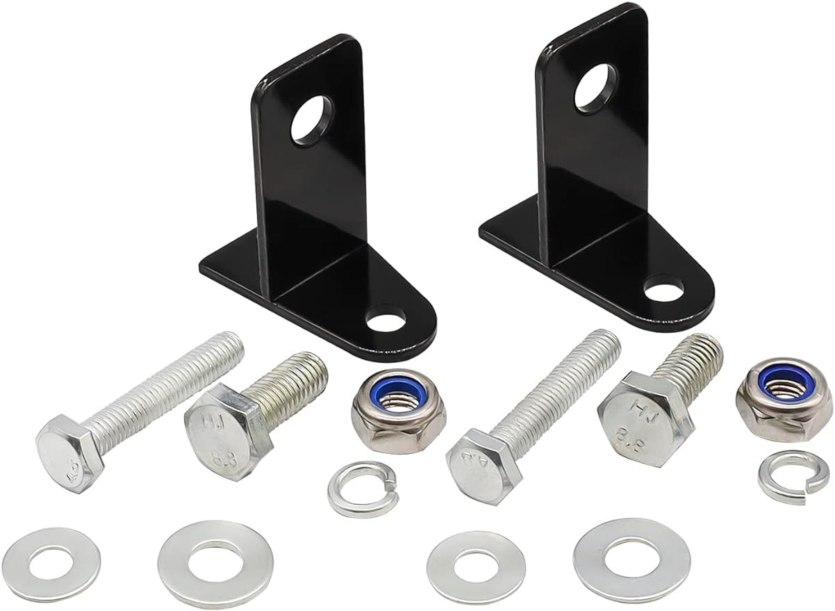 Golf Cart Seat Belt Bracket Mounting kit, 2+2 Front Row Seat Belt Mounting Bracket Adaptor for 4 Passenger Club Car Precedent/Tempo/Onward | Drive-up