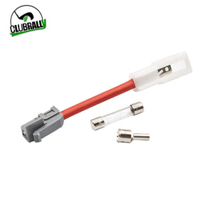 Drive-up Club Car Carryall Charger Receptacle and Fuse Assembly Kit 102848701/102848702