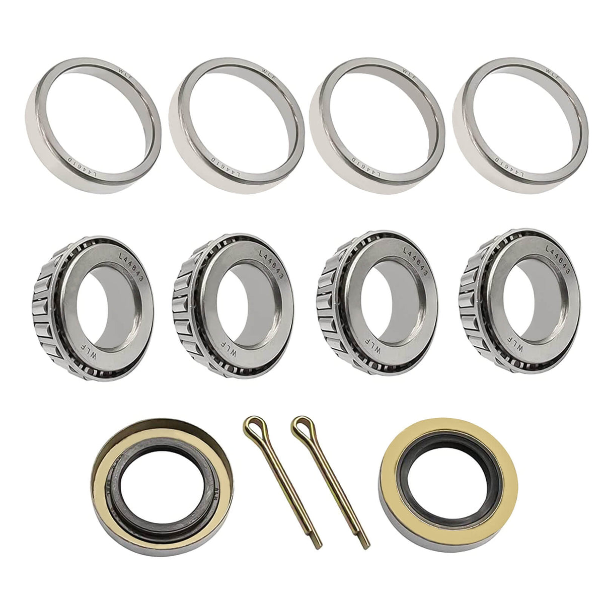 EZGO TXT Golf Cart Front Wheel Bearing & Seal Replacement Kit 1976-Up | Drive-up