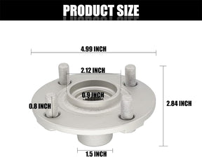 yamaha golf cart rear wheel hubs replacement