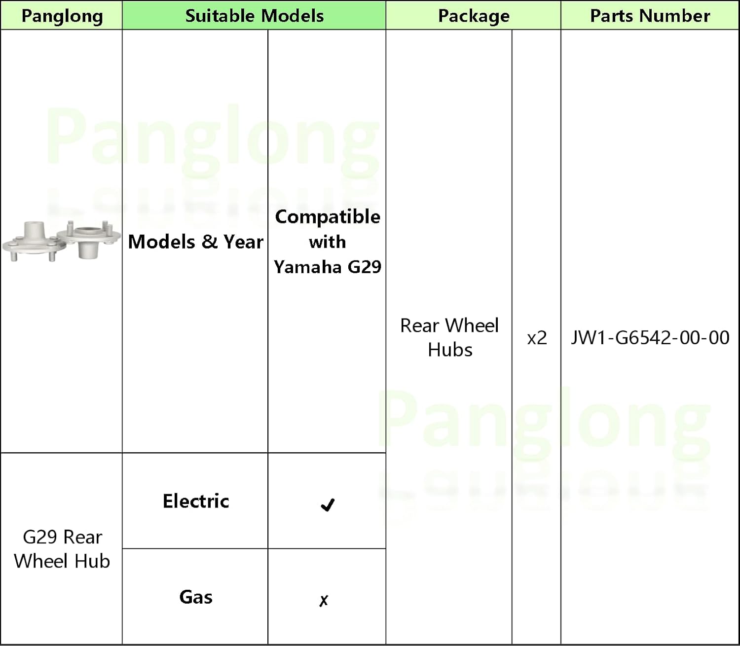 golf cart wheel hubs for yamaha