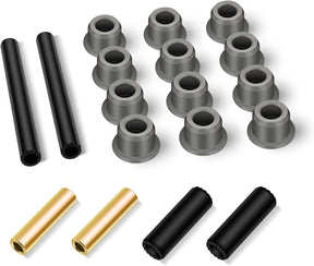 Front Leaf Spring and Front Upper A Arm Suspension for Club Car Precedent and 2018-up Tempo Golf Cart,Bushing and Sleeve Kit |Drive-up