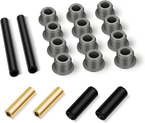 Front Leaf Spring and Front Upper A Arm Suspension for Club Car Precedent and 2018-up Tempo Golf Cart,Bushing and Sleeve Kit |Drive-up