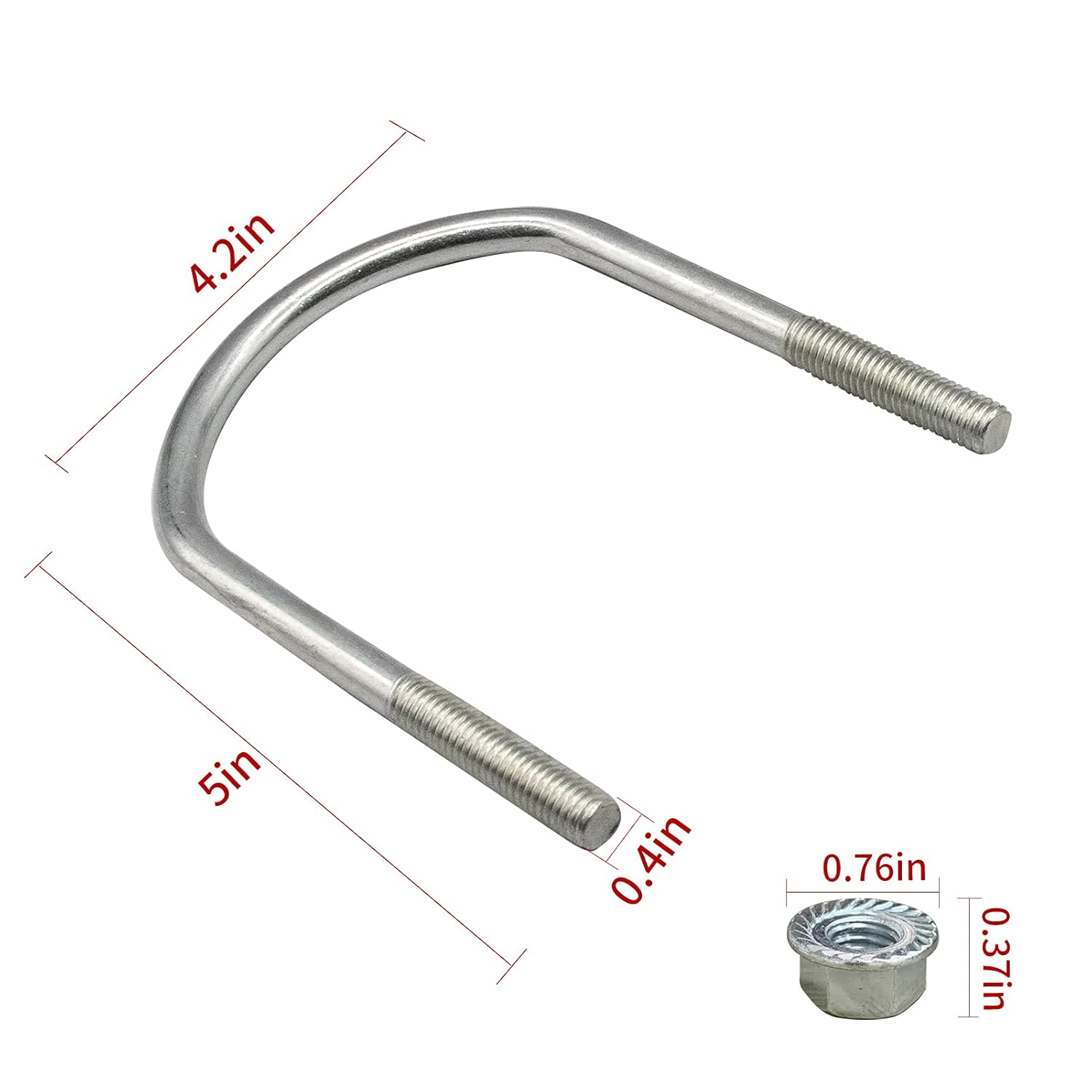 golf cart ezgo rear leaf spring u bolt