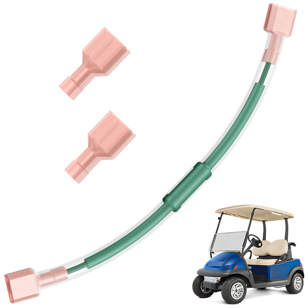 Club Car Resistor Assembly with Connectors