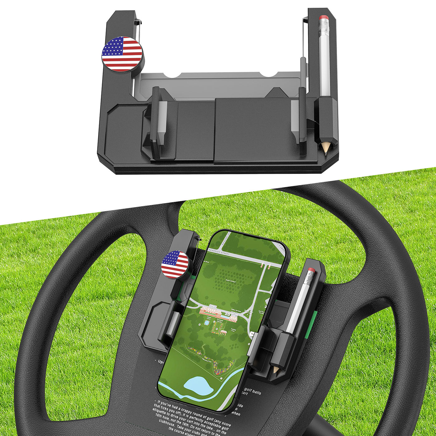 golf cart phone holder