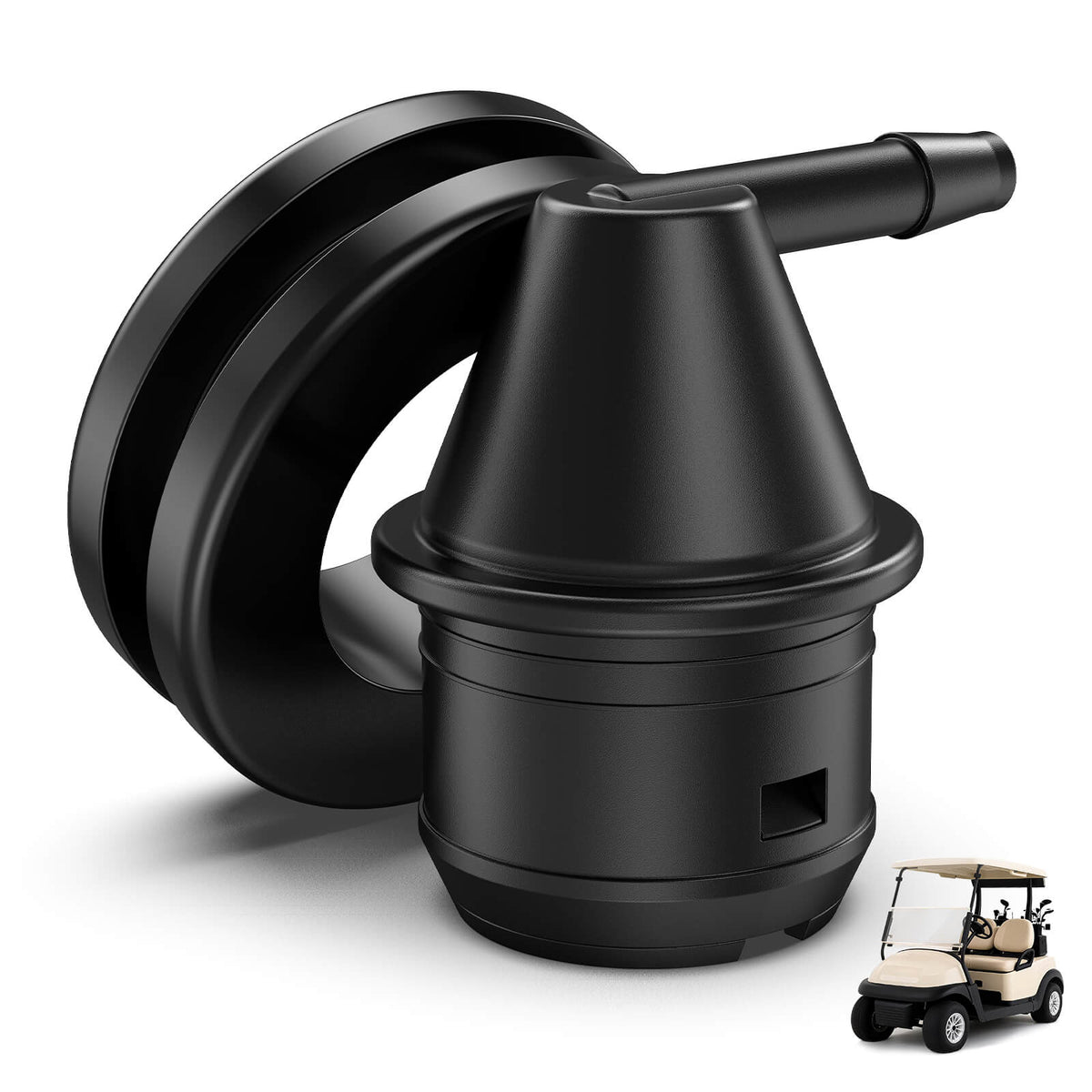 club car golf cart fuel tank vent assembly