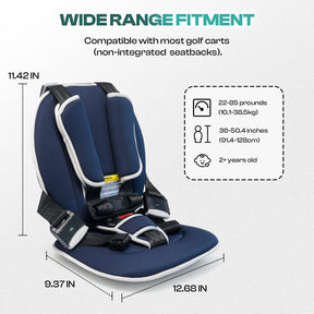5-Point Harness Golf Cart Child Positioner
