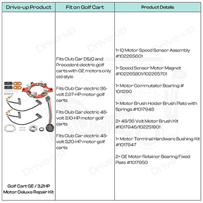 golf cart motor upgrade kit