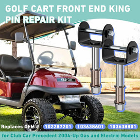 Club Car Precedent Front End King Pin Repair Kit