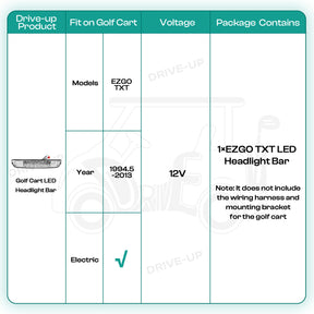 ezgo txt light bar