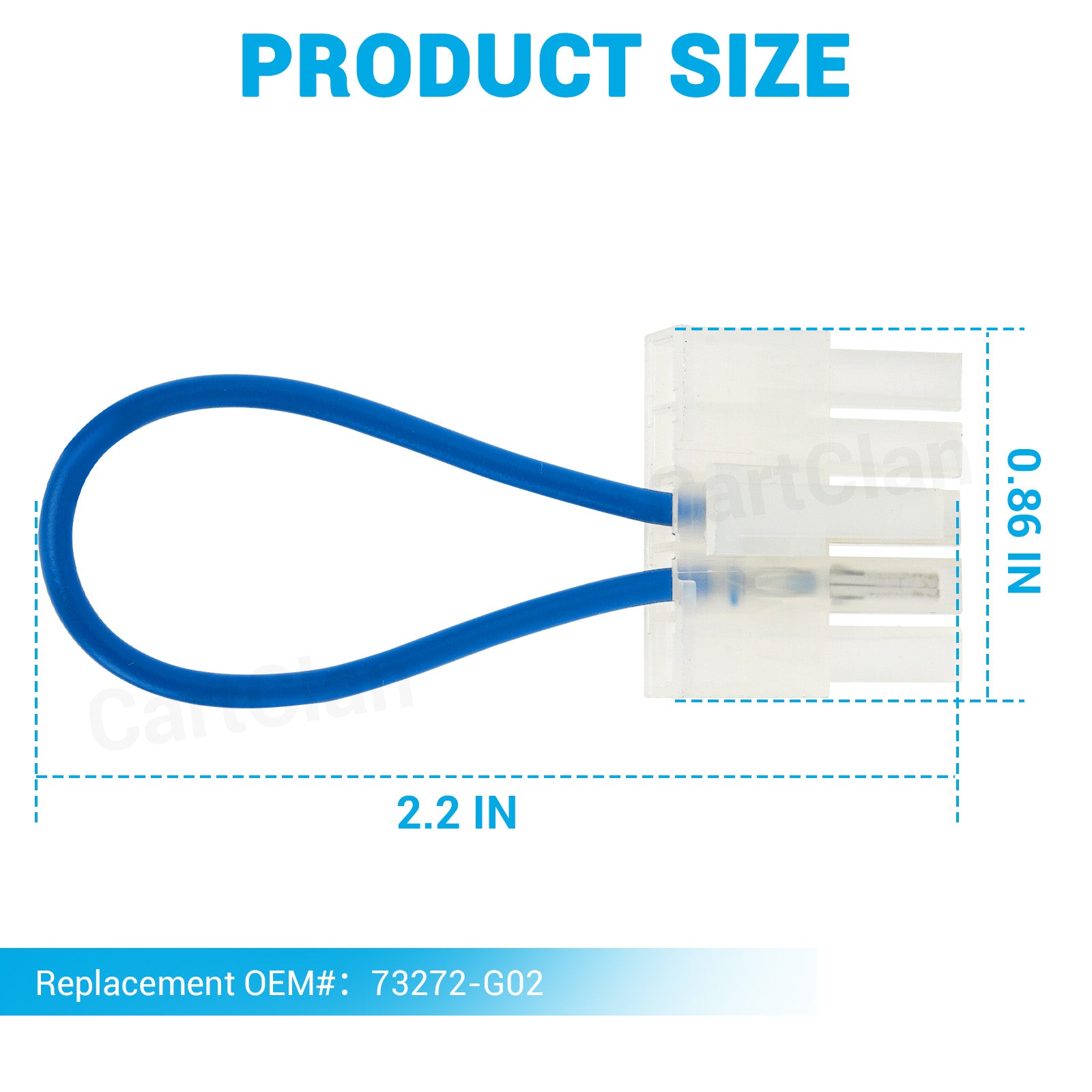 EZGO Golf Cart Speed Controller Plug Set for 36V PDS Models | Drive-up