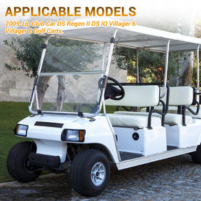 Golf Cart On Board Computer OBC 48V with Square 6-Pins, Compatible with 2009-Up Club Car DS Regen II, DS IQ Villager 6 Villager 8 Models, OEM #102774601,  |Drive-up