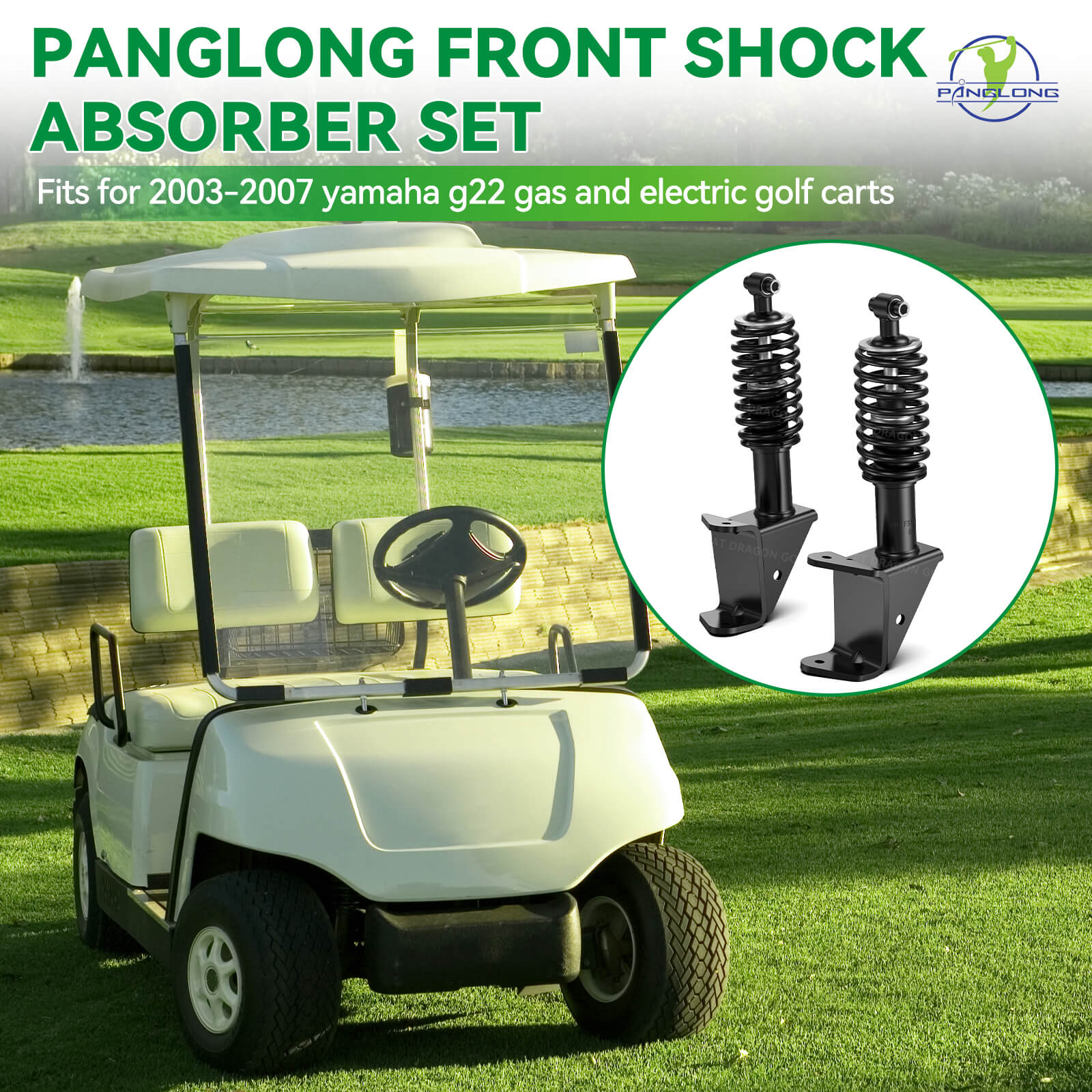 yamaha golf cart shocks