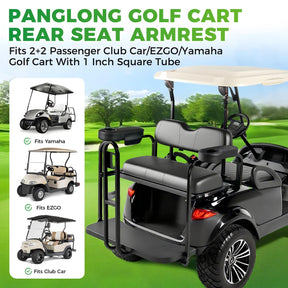 Golf Cart Armrests with Cup Holder