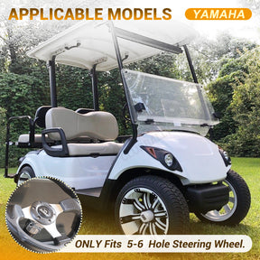 yamaha golf cart steering wheel adapter