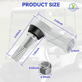 EZGO Tie Rod Ends Kit for TXT Golf Carts 2001-Up | Drive-up