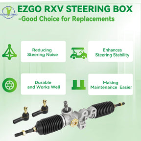 EZGO RXV Steering Rack Assembly with Ball Joints 2008-Up | Drive-up