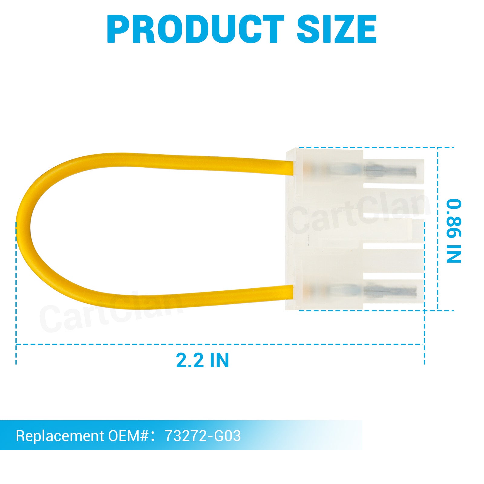 EZGO Golf Cart Speed Controller Plug Set for 36V PDS Models | Drive-up