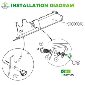 Golf Cart Ignition Keys Fits Club Car DS Precedent Tempo - 10 Packs