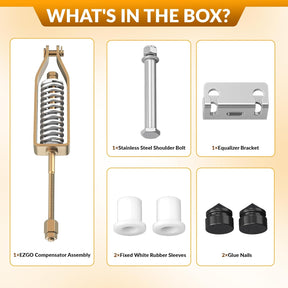 Golf Cart Brake Compensator Assembly Kit for EZGO TXT & Medalist 1994-Up | DRIVE UP 