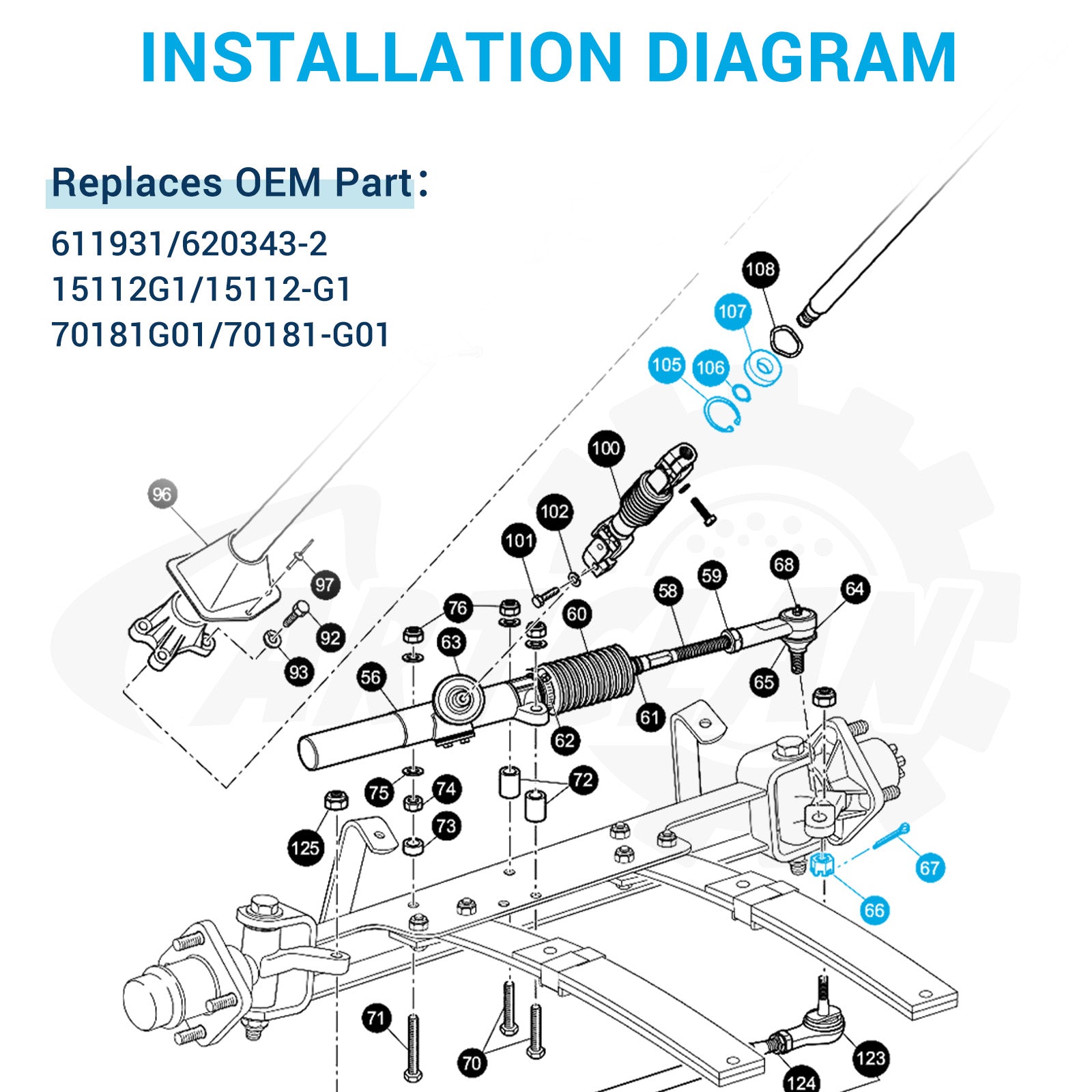 golf cart bearings ezgo