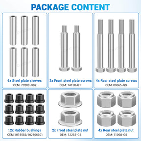 EZGO Leaf Spring Bushing & Bolt Kit
