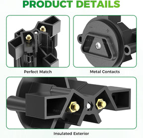Crow Foot 2 Prong Charger Plug for Yamaha