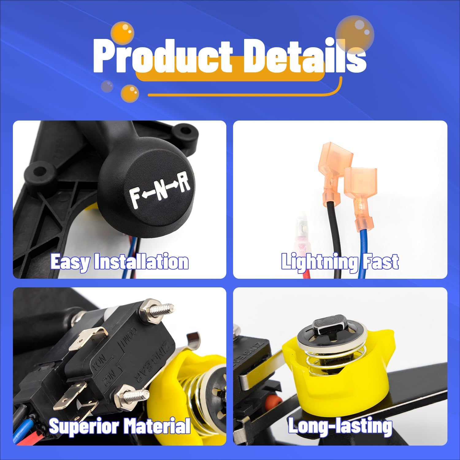 Club Car DS Golf Cart Forward and Reverse Shifter Assembly Kit |Drive-up