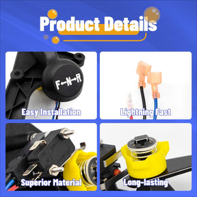 Club Car DS Golf Cart Forward and Reverse Shifter Assembly Kit |Drive-up